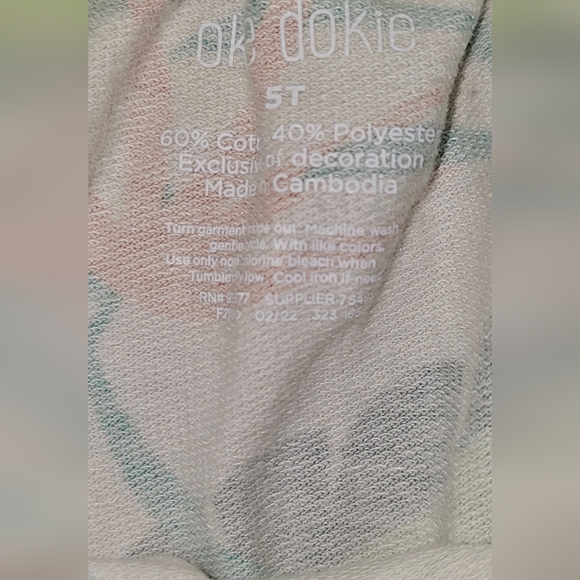 Okie Dokie Toddler & Little Boys Pull-On Short - Picture 4 of 4